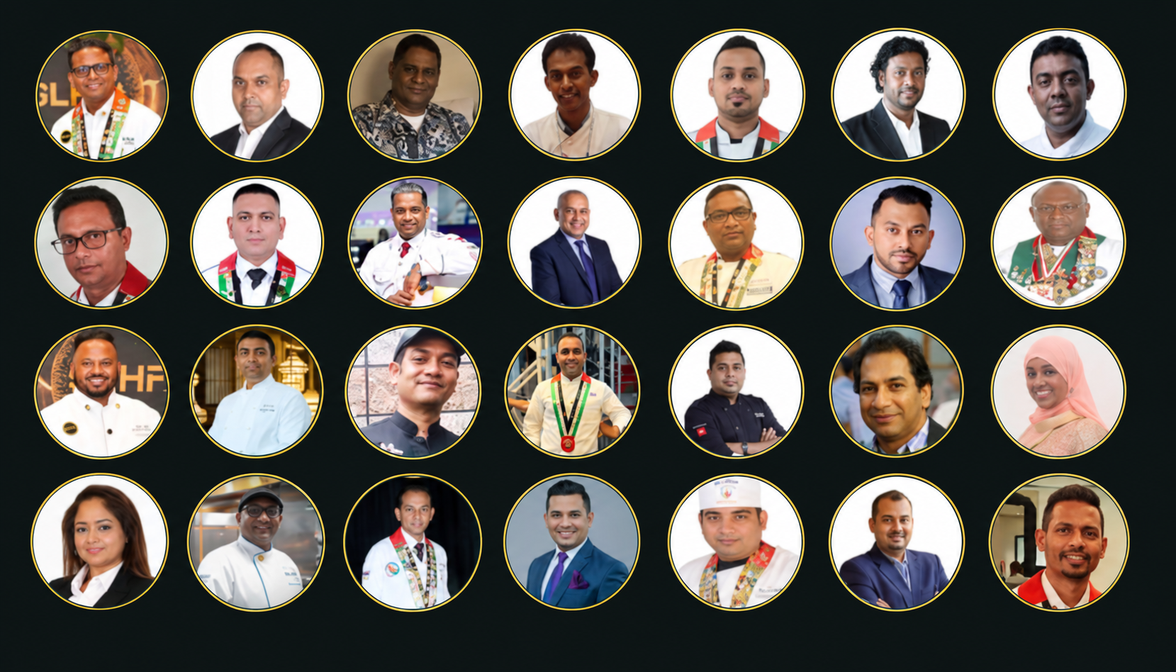 SLHPA team members from the executive board and executive committee